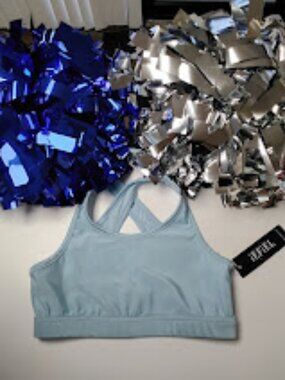 iEFiEL racer/keyhole back dance bra top